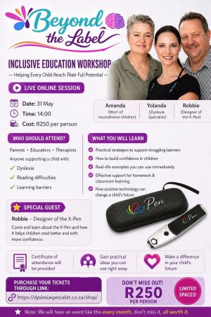 31 May 14h00 - Mini Inclusive Education Workshop (90min) - ONLINE