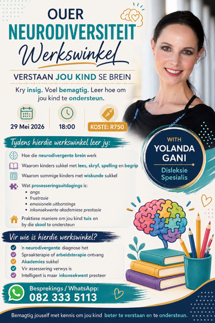 29 May 18h00 - Parent Neurodiversity Session: The Roadmap to Understanding Your Child (ONLINE) - Image 2