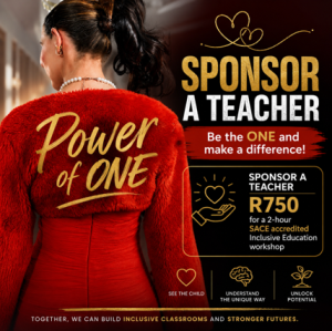 SPONSOR a Teacher for a SACE Inclusive Training Session